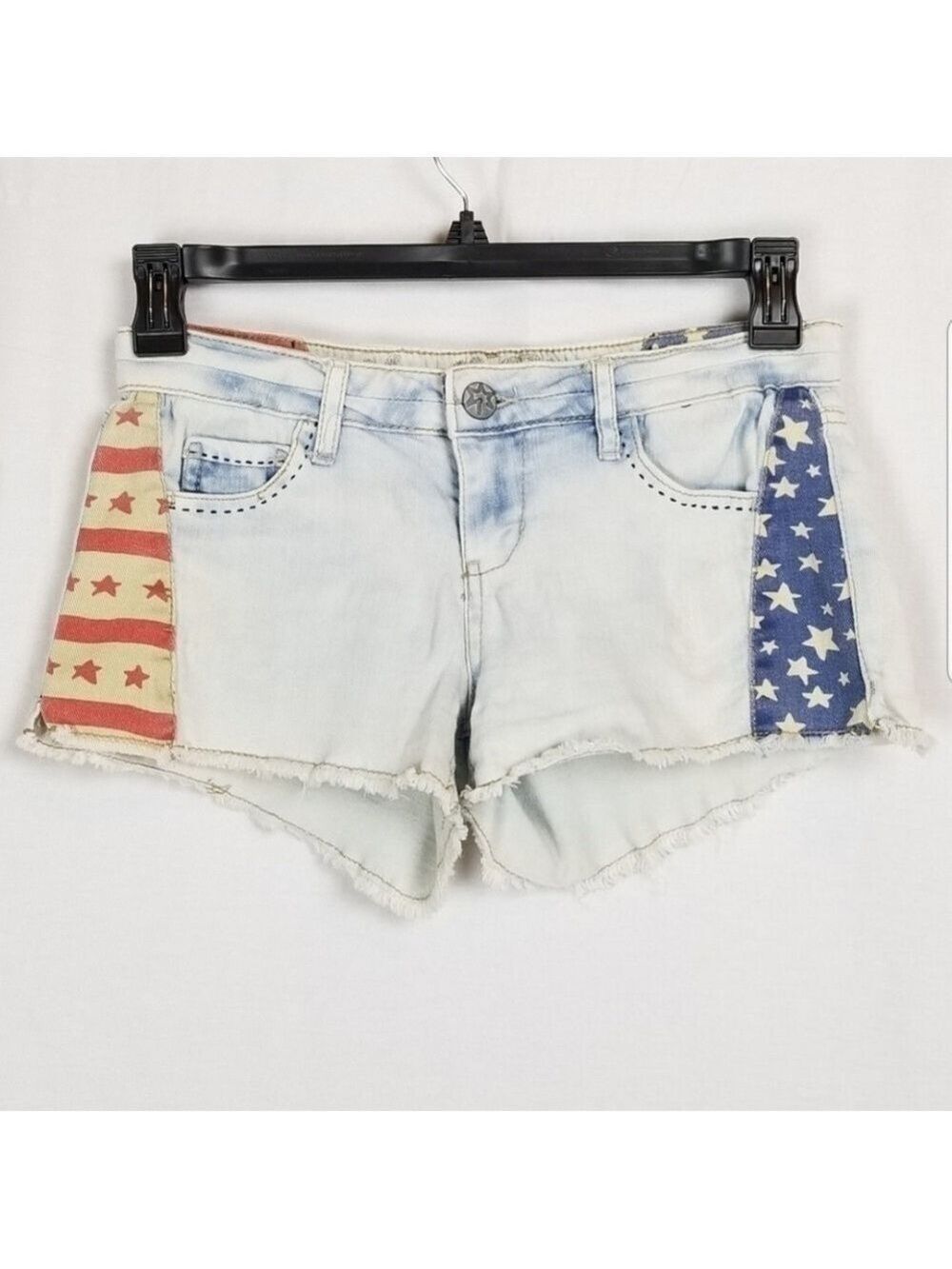 Vanilla star Patriotic flag shorts sz 7